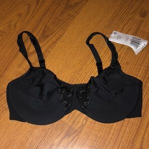 BNWT LA ISLA Womans Black Bra sz. 36D